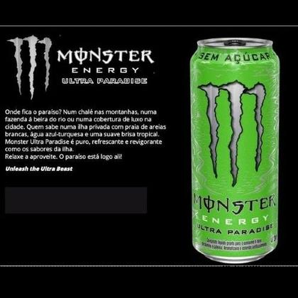 Energético MONSTER Ultra Paradise 473ml (12 Latas) - Bebida