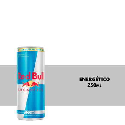 Imagem de Energético Red Bull Sugar Free 250ml 24 Unidades