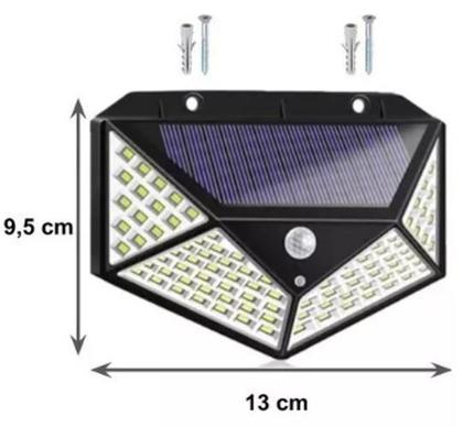 Imagem de Energia Renovável E Design Moderno: Luminária Parede Solar