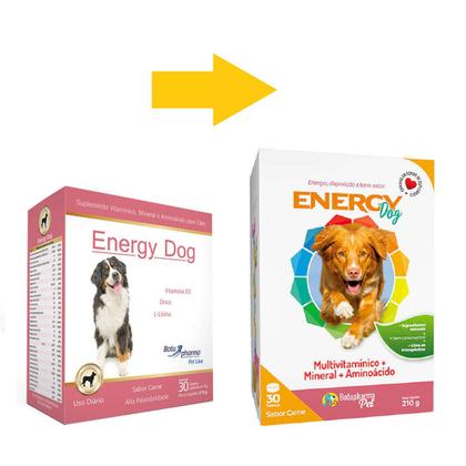 Imagem de Energy Dog Suplemento Vitamínico para Cães Botupharma 210g