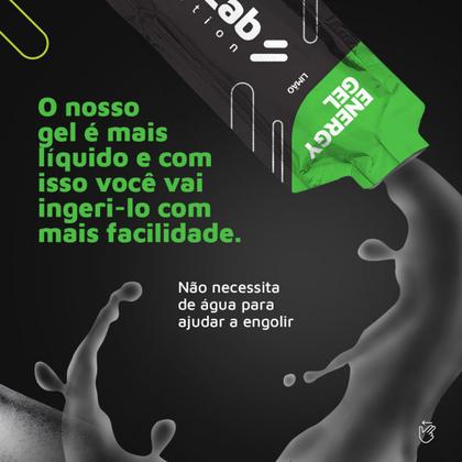 Imagem de Energy Gel FourLab 35g (Sache) Chocomenta com Cafeina - 1display-10un Carbogel energel gel de carboidrato