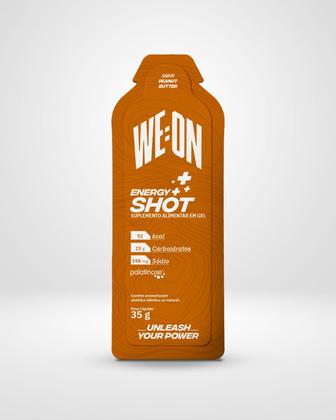 Imagem de Energy Shot Gel Carboidrato We:On Caixa 10 Sachês - Vegano