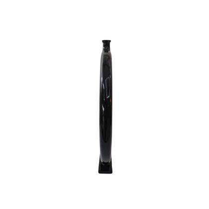 Imagem de Enfeite Argola em Resina Cor Preto Tamanho 26 Alt x 24 cm