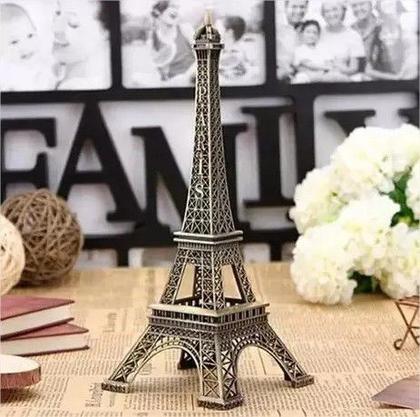 Imagem de Enfeite de Metal 18cm Torre Eiffel