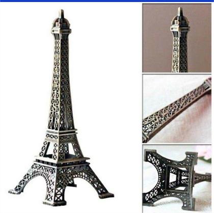 Imagem de Enfeite de Metal 18cm Torre Eiffel