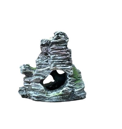 Imagem de Enfeite De Resina Ocean Tech : Rocha Com Buracos 11cm