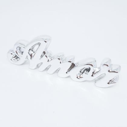 Imagem de Enfeite Decorativo Para Sala Mesa Centro Rack Estante Quarto Porcelana Pequeno Brilhante Amor