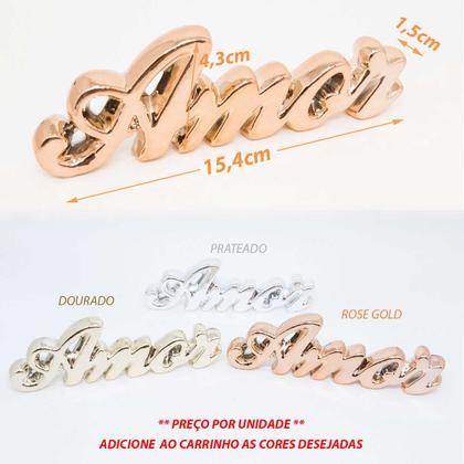 Imagem de Enfeite Decorativo Para Sala Mesa Centro Rack Estante Quarto Porcelana Pequeno Brilhante Amor