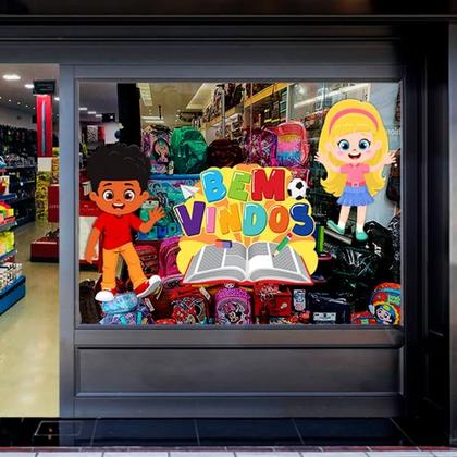 Imagem de Enfeite Painel Escolar Bem Vindos Caderno em EVA - 01 unid