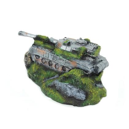 Imagem de Enfeite para Aquário Tanque de Guerra Fragata