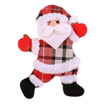 Imagem de Enfeite Para Arvore De Natal Papai Noel Decoração 17x12 Cm