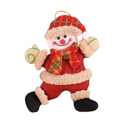 Imagem de Enfeite Para Arvore De Natal Papai Noel Decoração 17x12 Cm