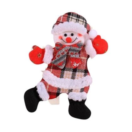 Imagem de Enfeite Para Arvore De Natal Papai Noel Decoração 17x12 Cm