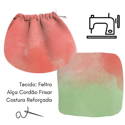 Imagem de Enfeite pendente sacola bota meia natal - papai noel - casinha 4