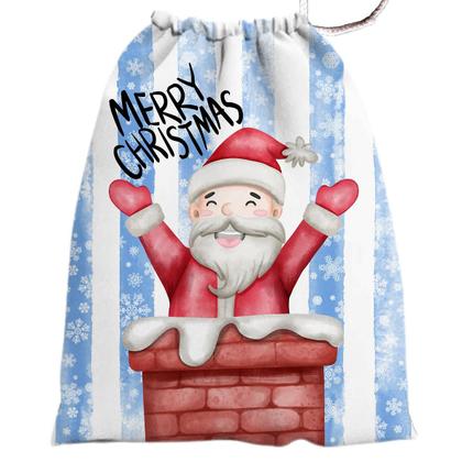 Imagem de Enfeite pendente sacola bota meia natal - papai noel - casinha 4
