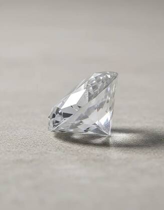Imagem de Enfeite Pepita De Vidro Formato Diamante Pequena Decoração