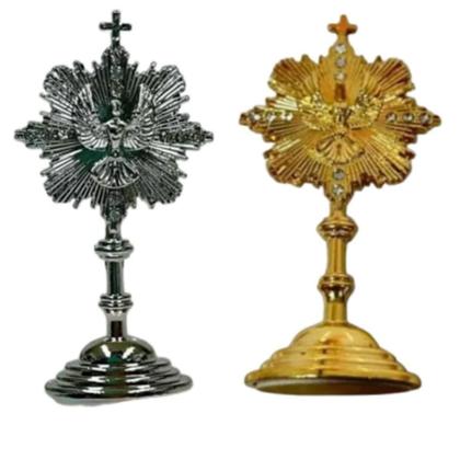 Imagem de Enfeite Resplendor Espírito Santo Para Casa Carro De Metal
