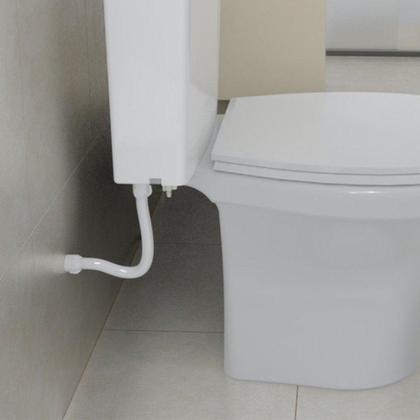 Imagem de Engate Flexível Branco 1/2 x 100 cm Para Água Fria Krona