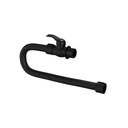 Imagem de Engate Flexível C/ Registro PVC 1/2'' X 40cm Preto Estrela