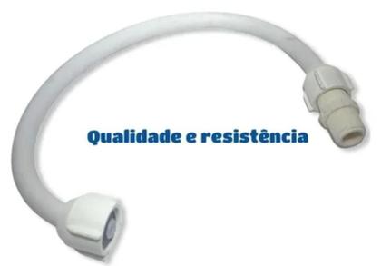 Imagem de Engate Flexível De Pvc De 1/2 30 Cm Torneira, Pia, Lavatório