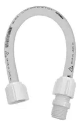 Imagem de Engate Flexível Rabicho Pvc 30cm 1/2 Krona Bodês Lavatório