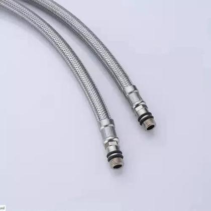 Imagem de Engate Mangueira Flexível Misturador Monocomando 80cm (par)