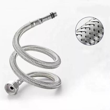 Imagem de Engate Mangueira Flexível Misturador Monocomando 80cm (par)