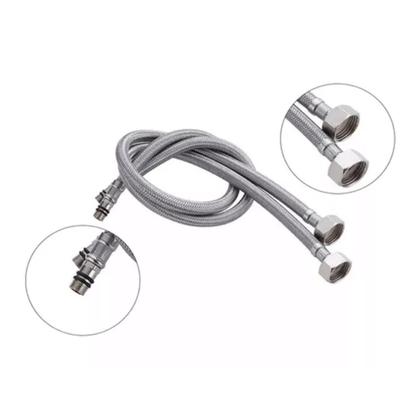 Imagem de Engate Rabicho 80Cm Monocomando Par Misturador Flexível