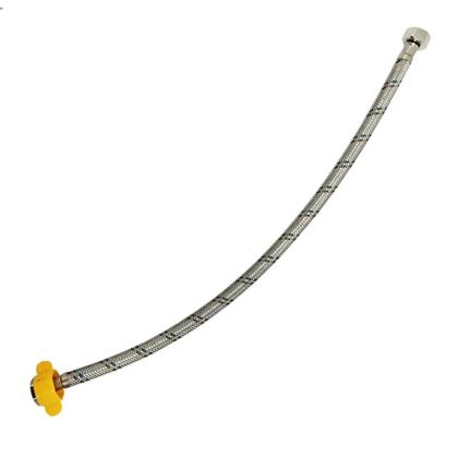 Imagem de Engate Rabicho Flexivel 60cm Mangueira Conexao Femea Resistente Trançada Pia Cozinha Banheiro Torneira