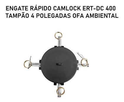 Imagem de Engate Rápido Camlock Ert-dc 400 Tampão 4 Polegadas