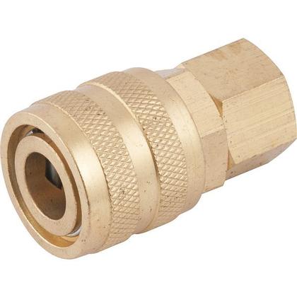 Imagem de Engate rápido fêmea 1/4" npt latão com rolete Vonder