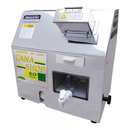Imagem de Engenho para Cana Inox Cana-Shop 60 Rolos de Ferro MAQTRON