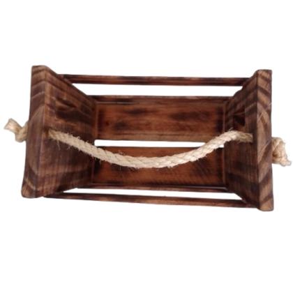 Imagem de Engradado De Madeira Envelhecido Para Cervejas - 7 Long Neck