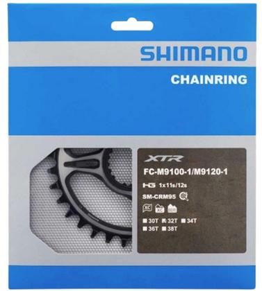 Imagem de Engrenagem Shimano XTR FC-M9100-1/9120-1 SM-CRM95 32 Dentes