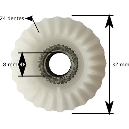 Imagem de Engrenagem Vertical Para Máquina De Costura Doméstica Singer