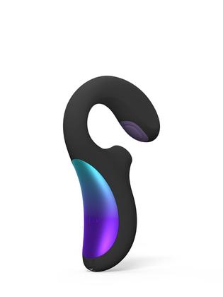 Imagem de Enigma Double Sonic LELO Estimulador Sônico com Dupla Estimulação e Aplicativo - Black