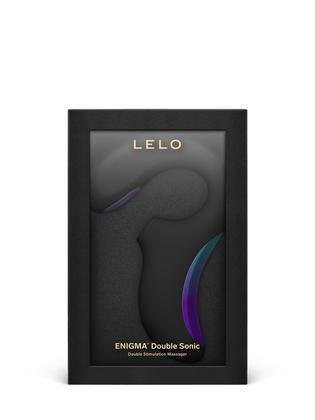Imagem de Enigma Double Sonic LELO Estimulador Sônico com Dupla Estimulação e Aplicativo - Black