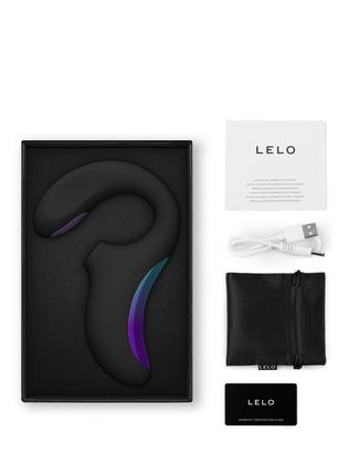 Imagem de Enigma Double Sonic LELO Estimulador Sônico com Dupla Estimulação e Aplicativo - Black