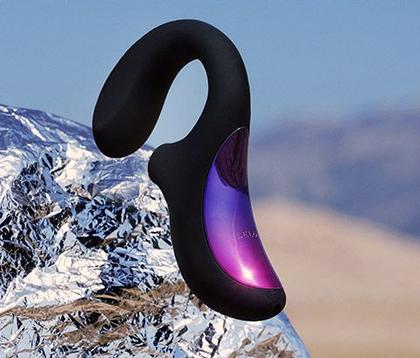 Imagem de Enigma LELO Vibrador Duplo com Ondas Sônicas de Prazer - Black