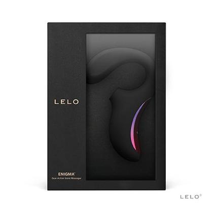 Imagem de Enigma LELO Vibrador Duplo com Ondas Sônicas de Prazer - Black