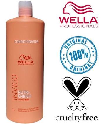 Imagem de Enrich Nutri Condicionador 1l Mascára 500ml Lavatório Salão Secos e Ressecados