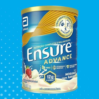 Imagem de Ensure Advance Morango e Banana 400g
