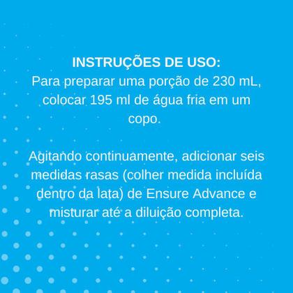Imagem de Ensure Advance Morango e Banana 400g