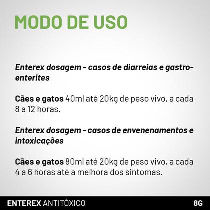 Imagem de Enterex Vetnil Sache 80 g (Caixa c/10 Saches 8 g)
