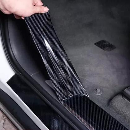 Imagem de Envelopamento Fita Fibra Carbono 4d Carro, Celular 1m X 10cm