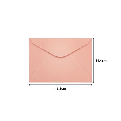 Imagem de Envelope Carta 114x162 com 100 Rosa Fidji Scrity