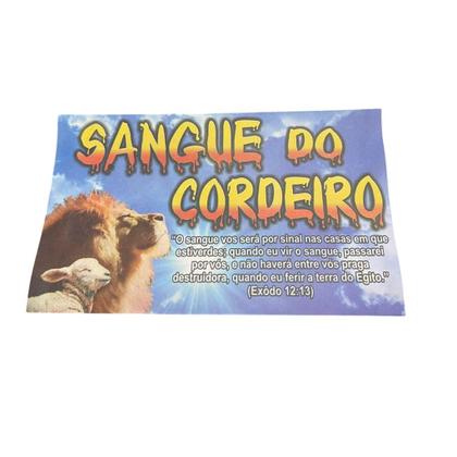 Imagem de Envelope Colado Sangue do Cordeiro - 100 Unidades de Papel Offset 70g