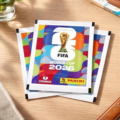 Imagem de Envelope com 7 Figurinhas Copa do Mundo FIFA 2026 Coleção Oficial