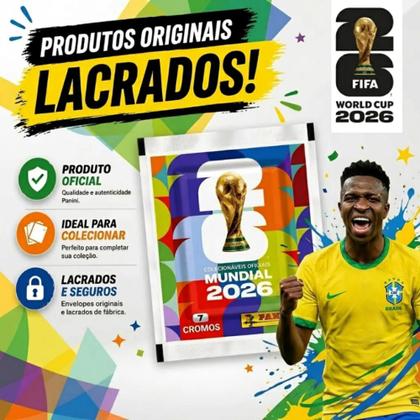 Imagem de Envelope de figurinha da copa do mundo FIFA 2026 Panini
