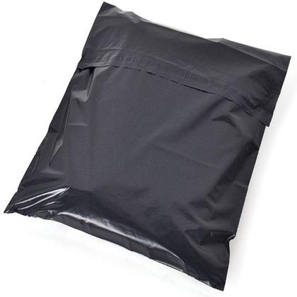 Imagem de Envelope de Segurança plástico 20x35 Preto Correios 100pcs